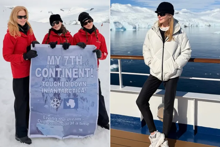 Nicole Kidman’s Antarctic Journey Marks a New Chapter with Her Daughters